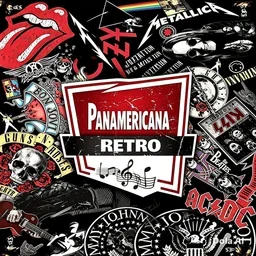 Panamericana Retro — Peru logo