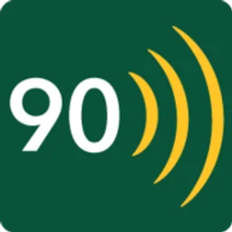 Public Radio 90 — The United States Of America logo