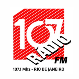 Rádio 107.1 FM — Brazil logo