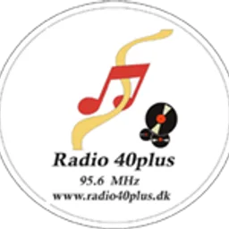 Radio 40plus — Denmark logo