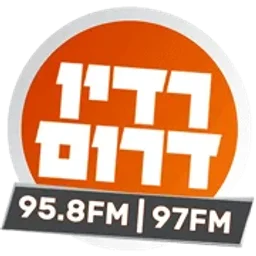 radio darom 95.8fm 97fm — Israel logo