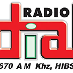 Radio Dial 670 AM (RD) — The Dominican Republic logo