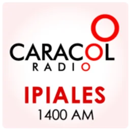 Radio Ipiales Caracol (HJJJ, 1400 kHz AM) logo — Colombia