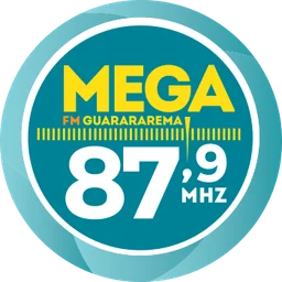 Rádio Mega 87.9 FM — Brazil logo