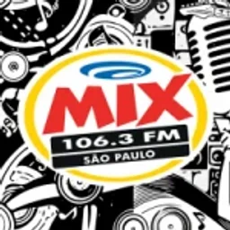 Rádio Mix 106.3 FM — Brazil logo