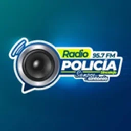 Radio Policia Nacional 95.7 FM — Colombia logo