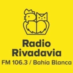 Radio Rivadavia Bahía Blanca 106.3 FM — Argentina logo