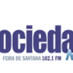 Rádio Sociedade News FM 102.1 Feira de Santana — Brazil logo