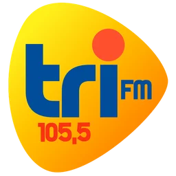 RADIO TRI FM 105.5 SANTOS SP — Brazil logo