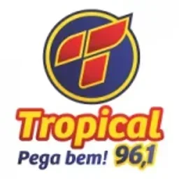 Rádio Tropical Vale 96.1 FM — Brazil logo