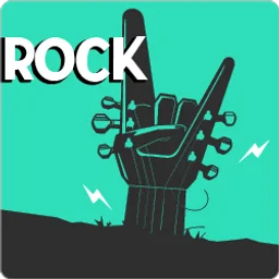 Radios 100FM - 100% Rock — Israel logo