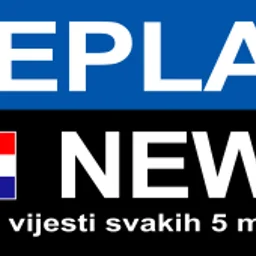 REPLAY NEWS - Hrvatski         Radio informacija svakih 5 minuta — Croatia logo