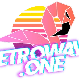 Retrowave.One Radio — The Russian Federation लोगो