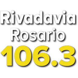 Rivadavia Rosario FM 106.3 Rosario — Argentina 로고