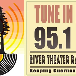 River Theater Radio - KGGV-LP - Guerneville, California — The United States Of America logo