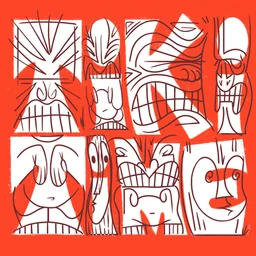 Soma FM Tiki Time — The United States Of America logo