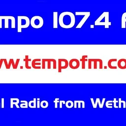 Tempo 107.4 FM — The United Kingdom Of Great Britain And Northern Ireland logo