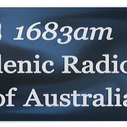 The Hellenic Radio Station of Australia — Australia logo