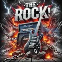 The Rock! (Hard Rock) — Indonesia logo