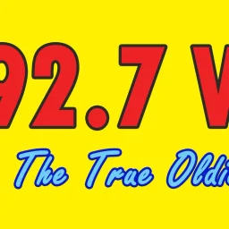 The True Oldies Channel 92.7 WGIE — The United States Of America logo