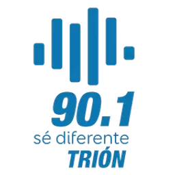 Trión San Luis - 90.1 FM - XHSMR-FM - GlobalMedia - San Luis Potosí, SL logo — Mexico