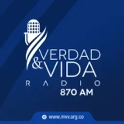 Verdad y Vida Radio 870AM — Colombia ロゴ