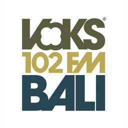 VOKS Radio Bali 102 FM logo — Indonesien