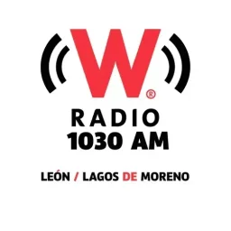 W RADIO 1030 (León) - 1030 AM - XEROPJ-AM - GlobalMedia - Lagos de Moreno, Jalisco logo — Mexico