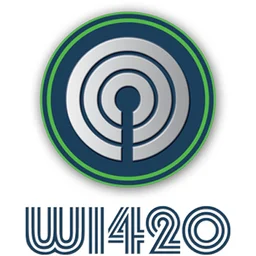 W1420 (Matamoros) - 1420 AM - XEEW-AM - RadioDual - Matamoros, Tamaulipas — Mexico شعار