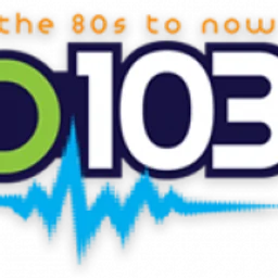 WGFB 103.1 "B 103" Rockton, IL — The United States Of America logo