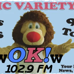 WOKW OK! 102.9 — The United States Of America logo