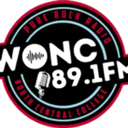 WONC 89.1 North Central College, Napierville, IL — The United States Of America logo