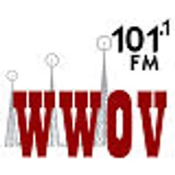 WWOV 101.1 FM — The United States Of America logo