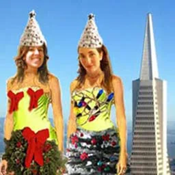 Xmass in Frisco logo — The United States Of America